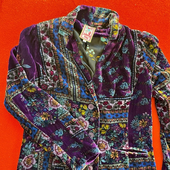 Johnny Was Jackets & Blazers - Johnny Was Velvet Blazer